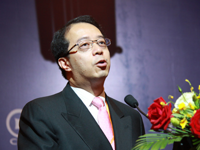 圖文：縱橫公關(guān)董事長(zhǎng)曾立基演講