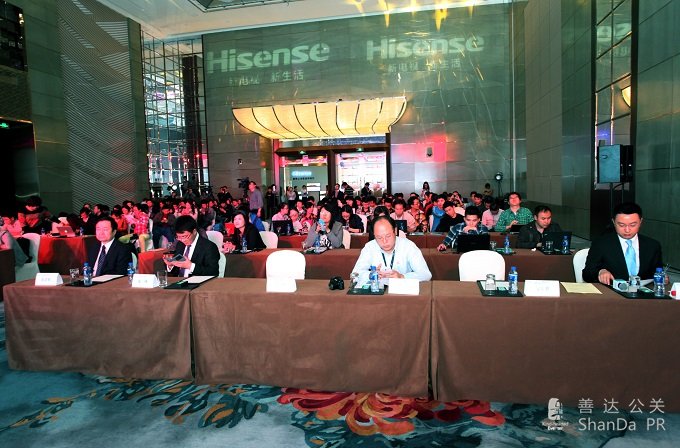 2014海信ULED系列上海新品發(fā)布會(huì)場內(nèi)情況